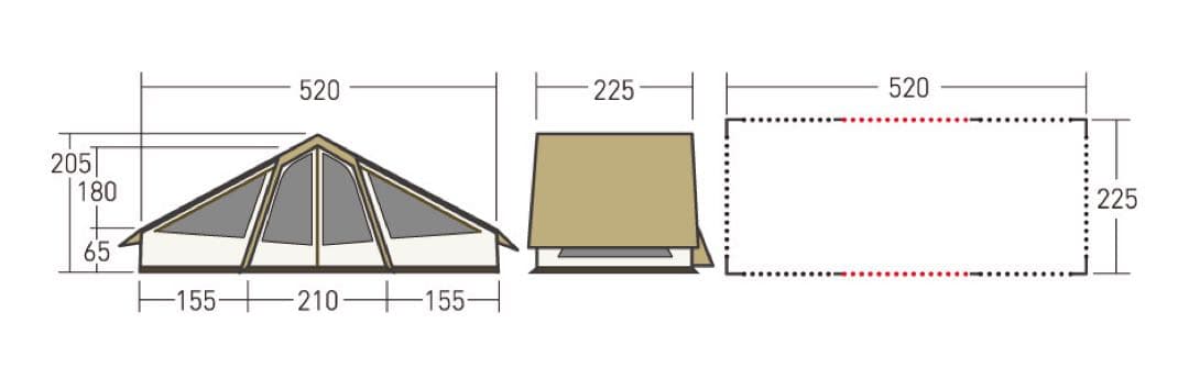 ogawa オーナーロッジ　ヒュッテレーベン オガワ テント