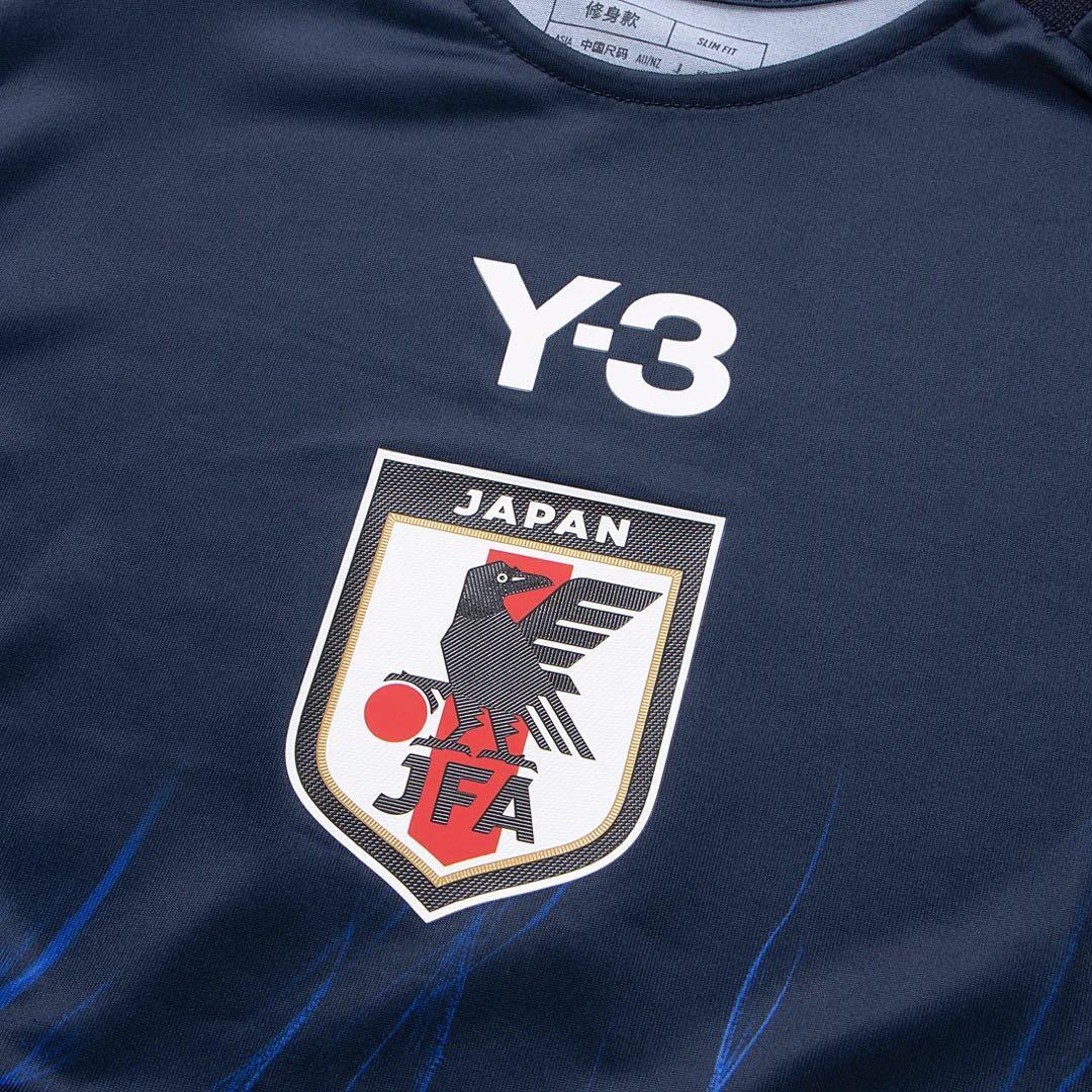 【正規品】日本代表 Y-3 ホーム 長袖 オーセンティックユニフォーム 2XL