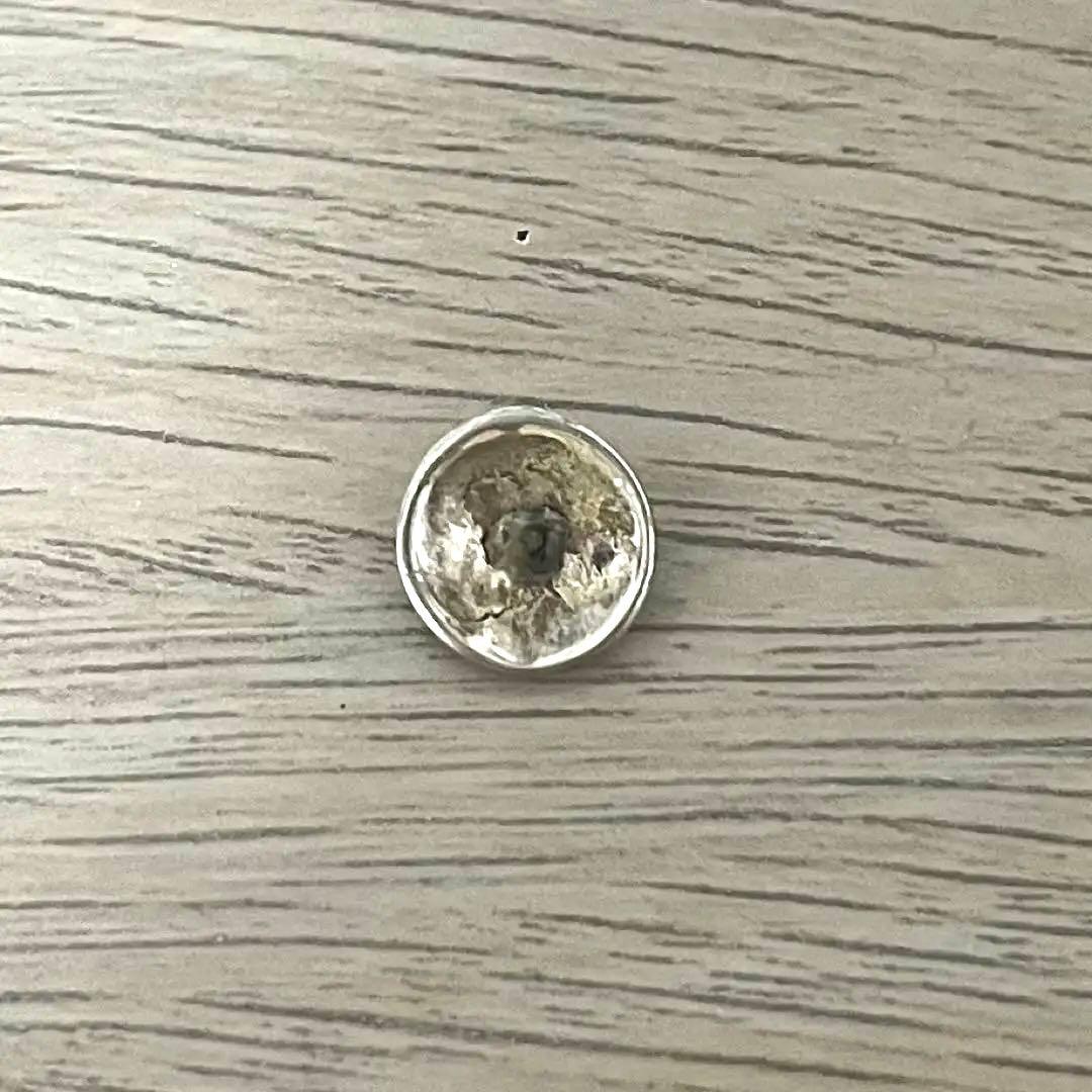 正規品　クロムハーツ　クロスボールスタッドピアス　シルバー925