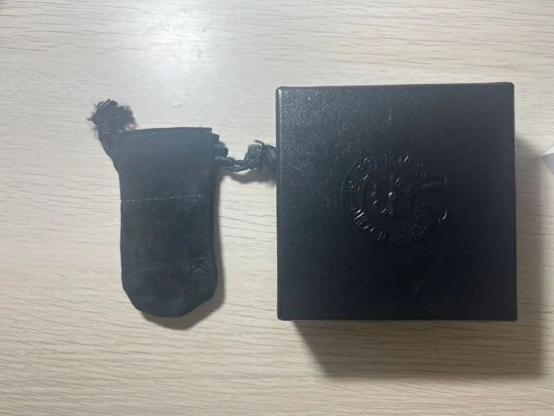 正規品　クロムハーツ　クロスボールスタッドピアス　シルバー925