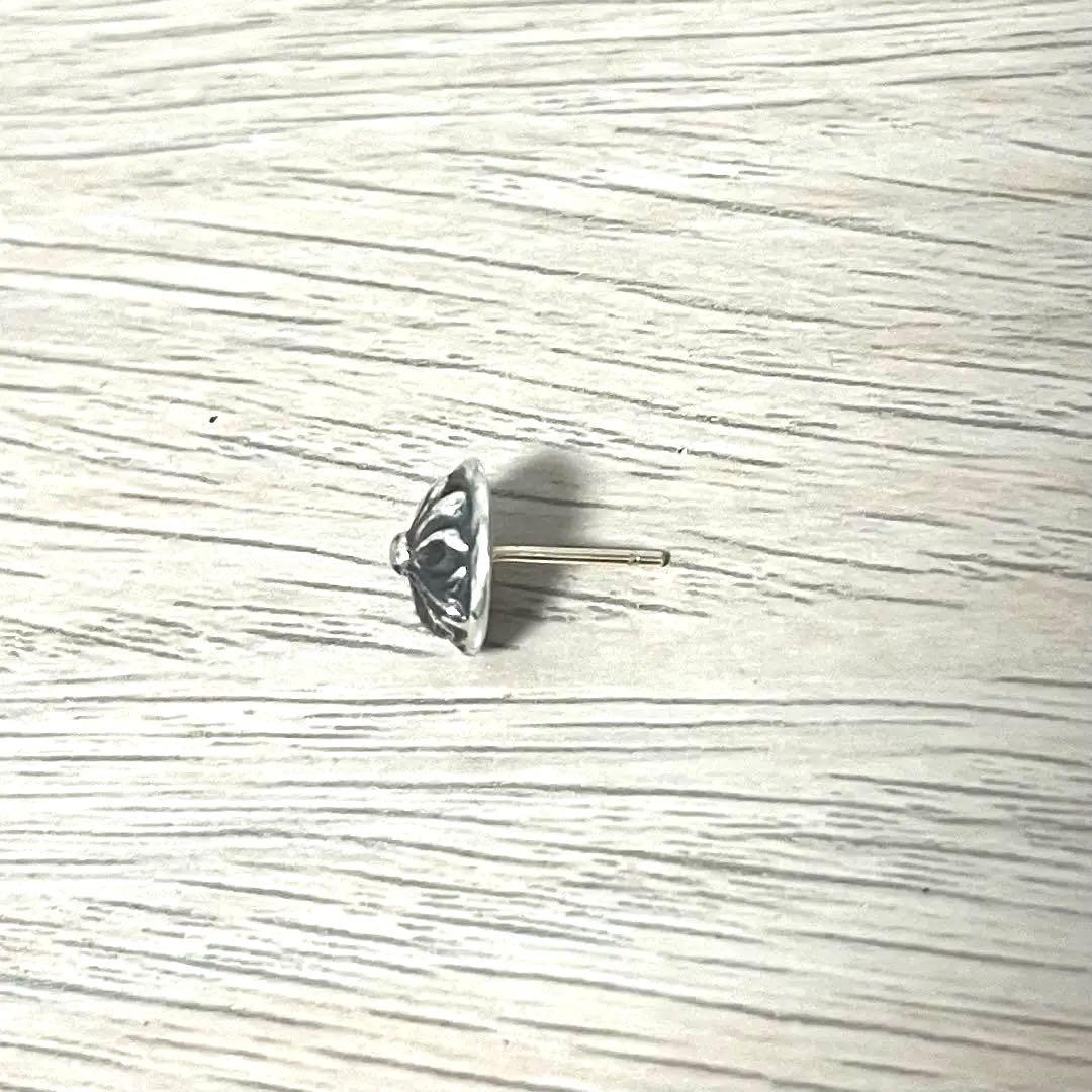 正規品　クロムハーツ　クロスボールスタッドピアス　シルバー925