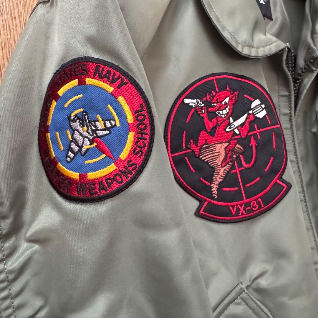 AVIREX MA-1 フライトジャケット L CWU 36P VX-31