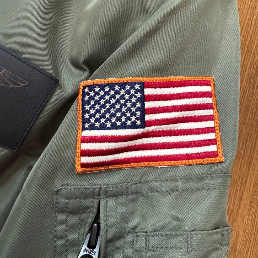AVIREX MA-1 フライトジャケット L CWU 36P VX-31
