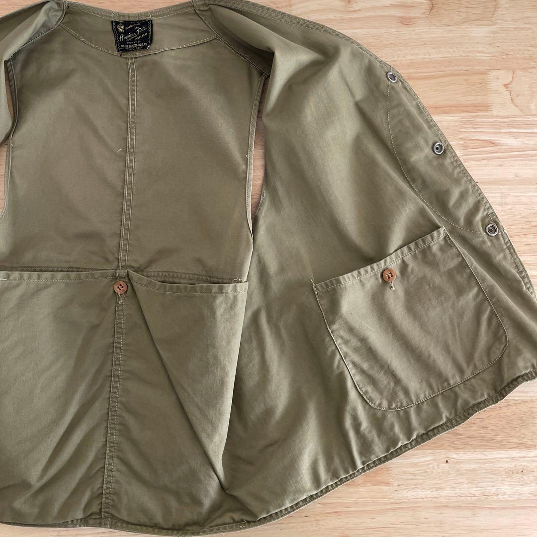 50's アメリカンフィールド　フィッシングベスト　ヴィンテージ