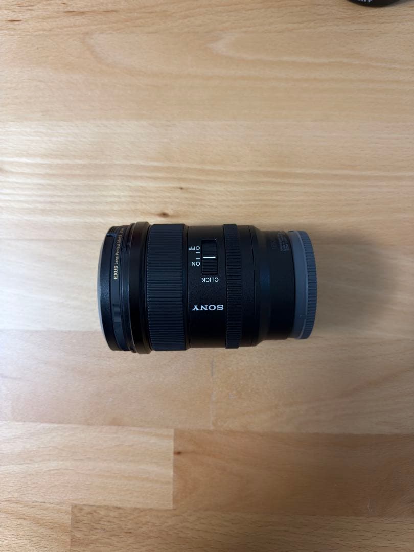 今日だけ値下げ_美品_SONY FE 20mm F1.8 Gレンズフィルター付