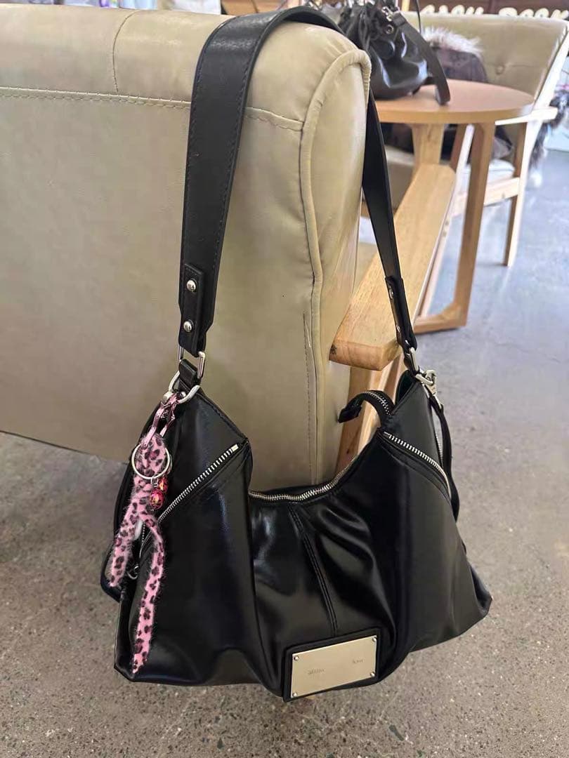 Matin Kim ショルダーバッグ ブラック 韓国