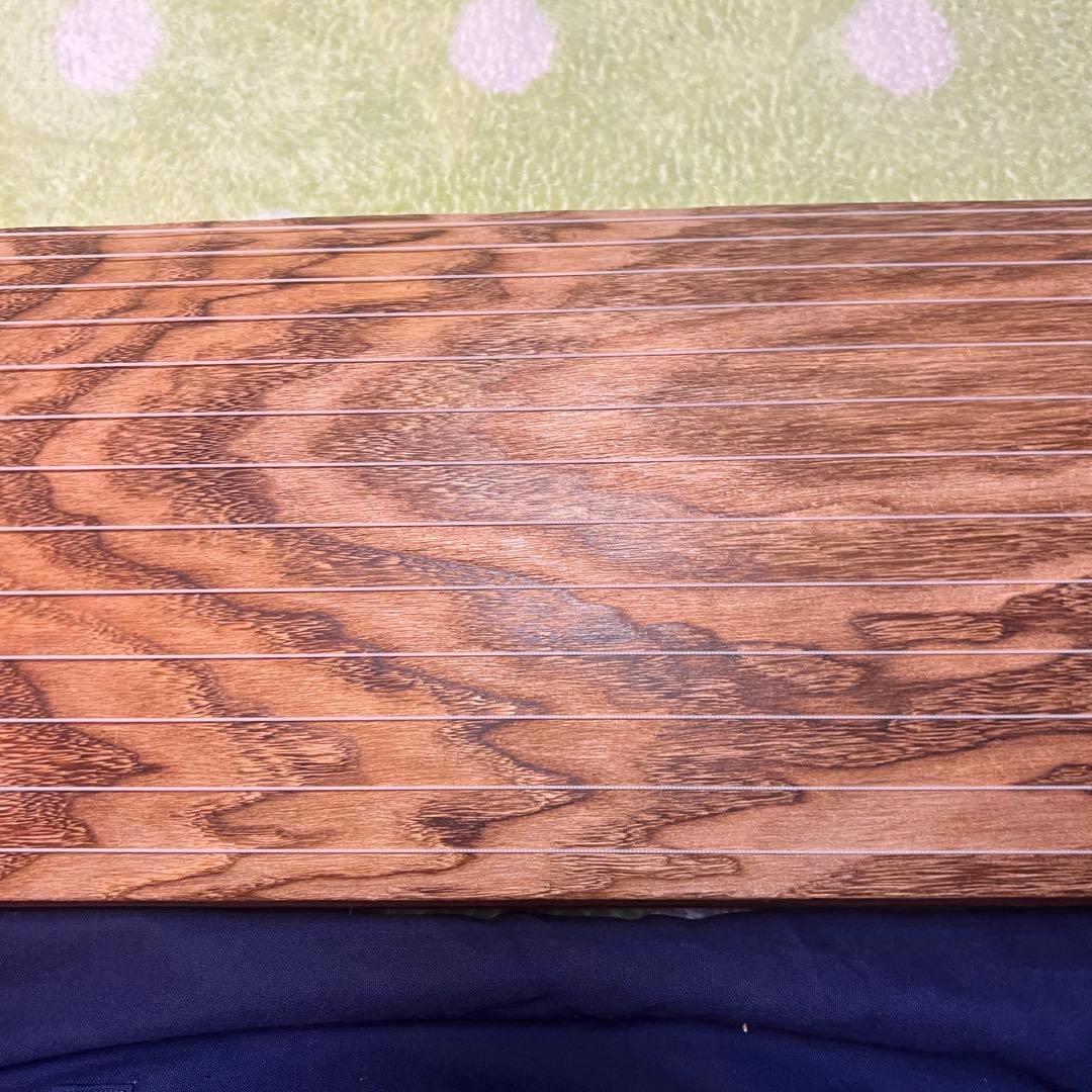 【入門用】木製琴 波模様 スタンド付き