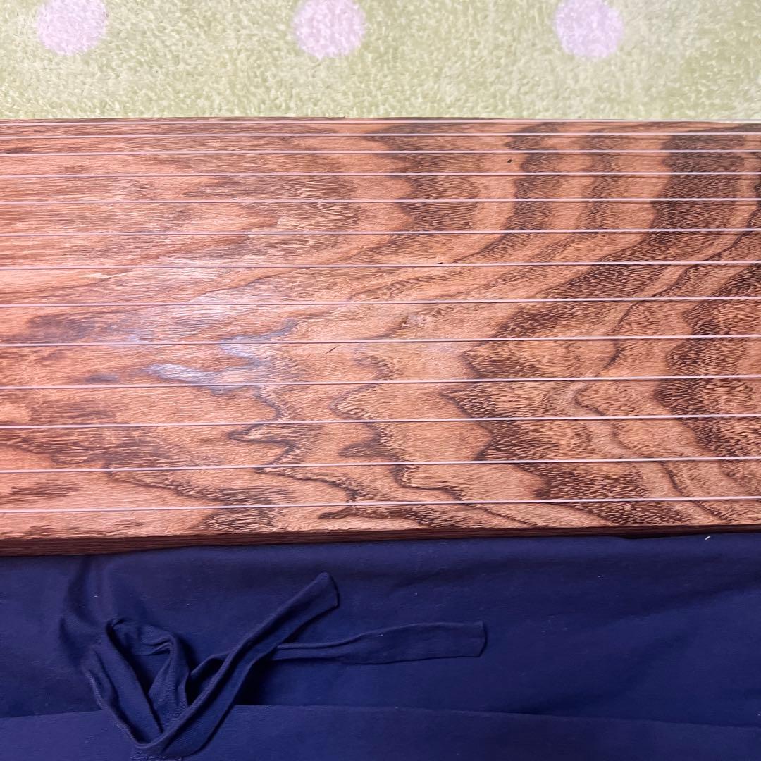 【入門用】木製琴 波模様 スタンド付き