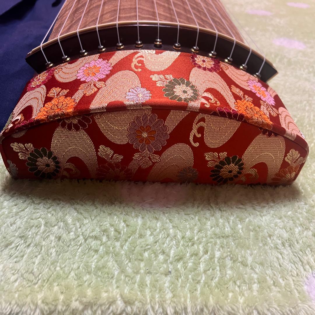 【入門用】木製琴 波模様 スタンド付き