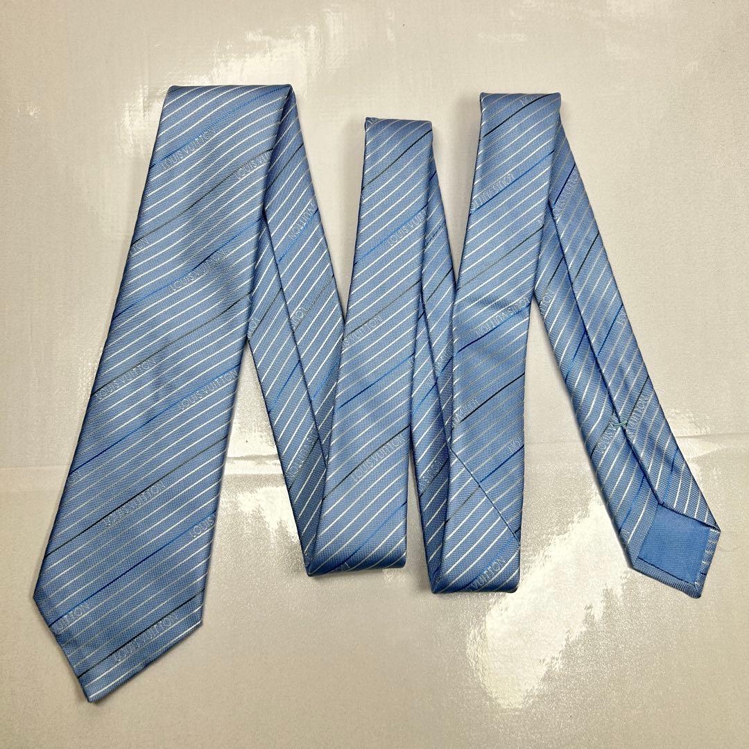 LOUIS VUITTON ルイヴィトン 未使用級 現行 ディアゴナル ネクタイ