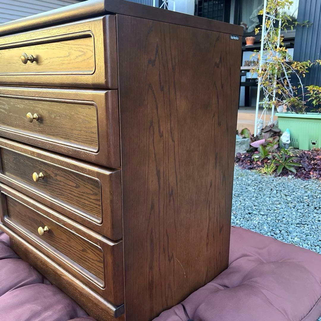 karimoku カリモク チェスト 4段 引き出し キャビネット 収納