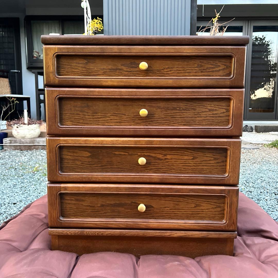 karimoku カリモク チェスト 4段 引き出し キャビネット 収納