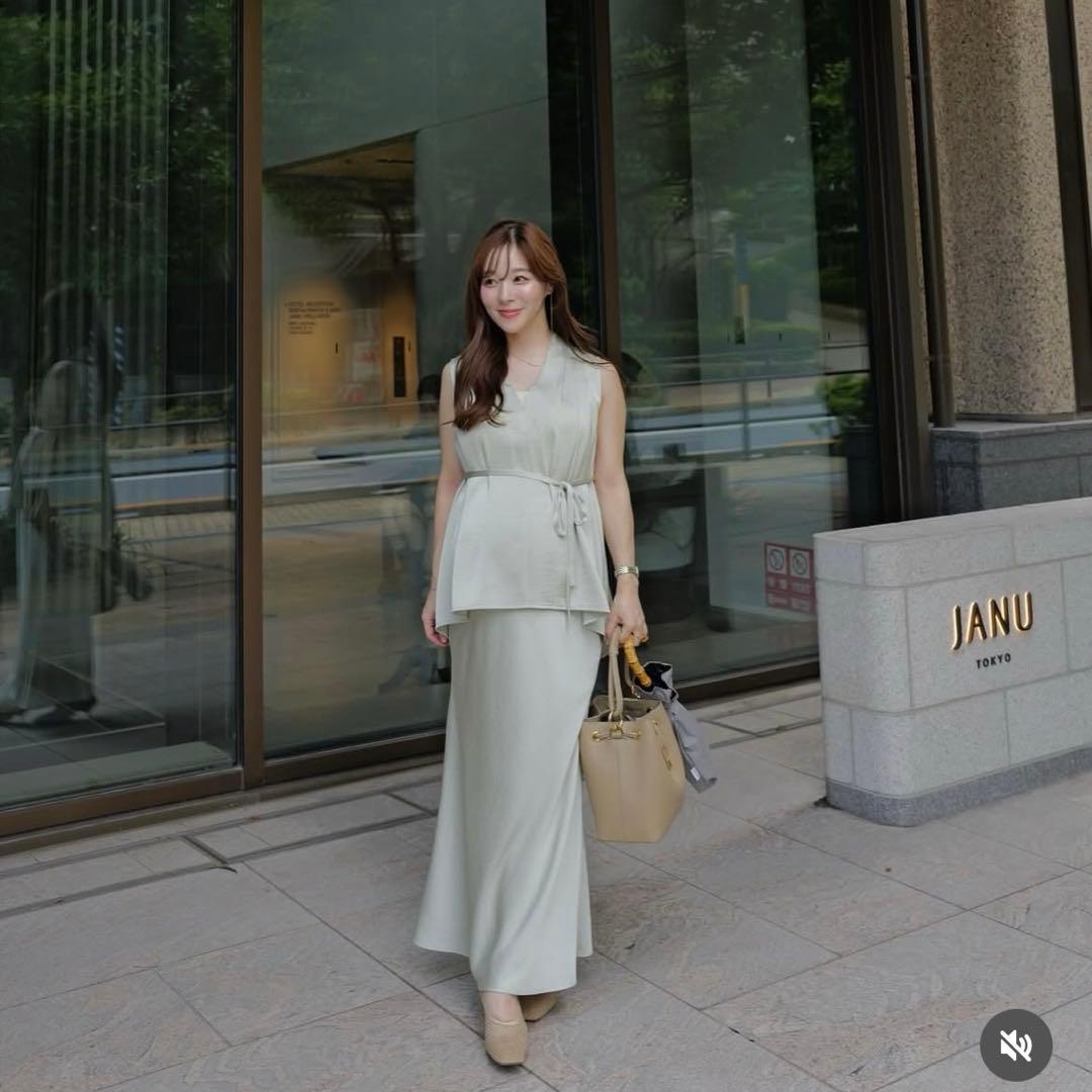 【Aimeine】サテンセットアップ