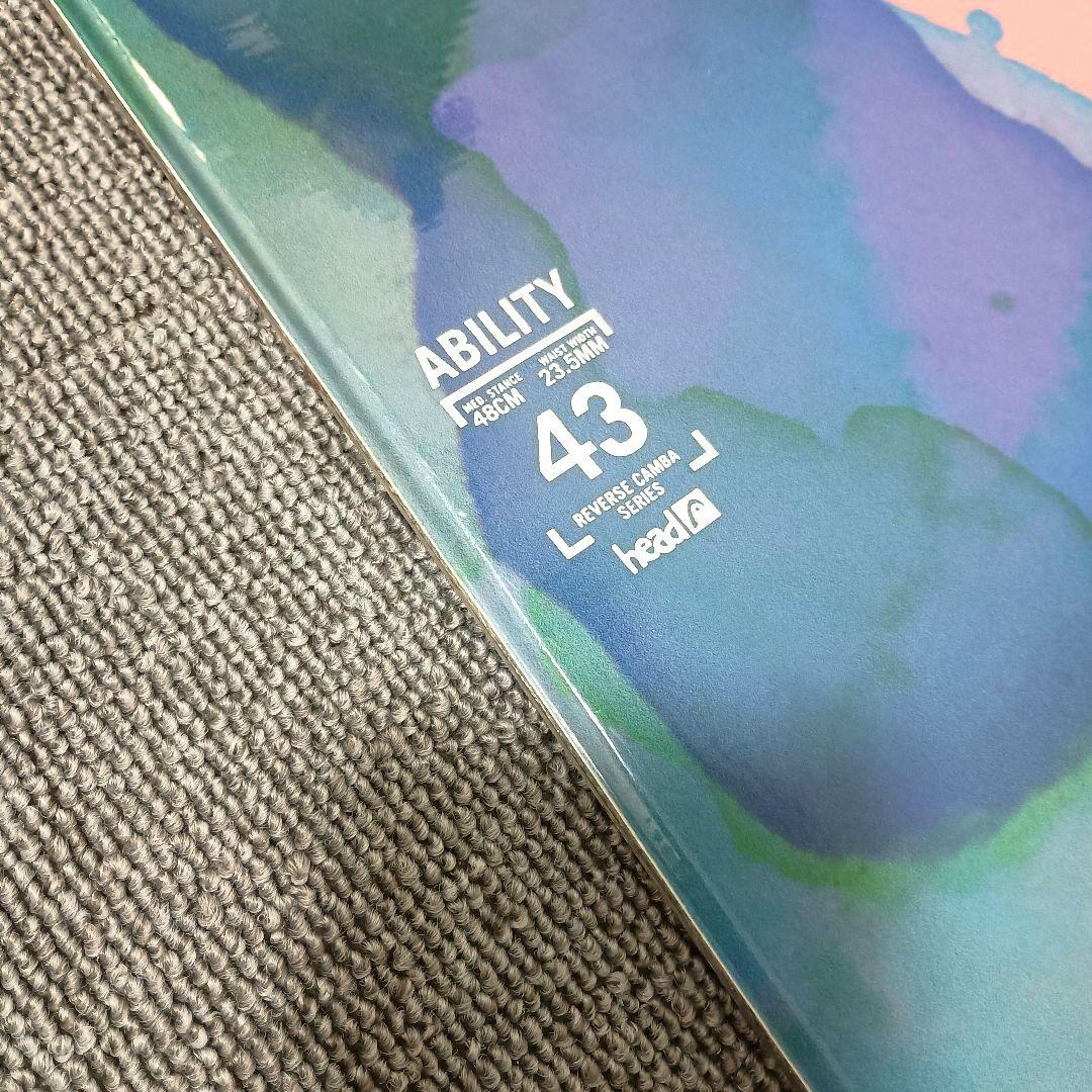 スノーボードセット HEAD 143cm ABILITY ビンディング M