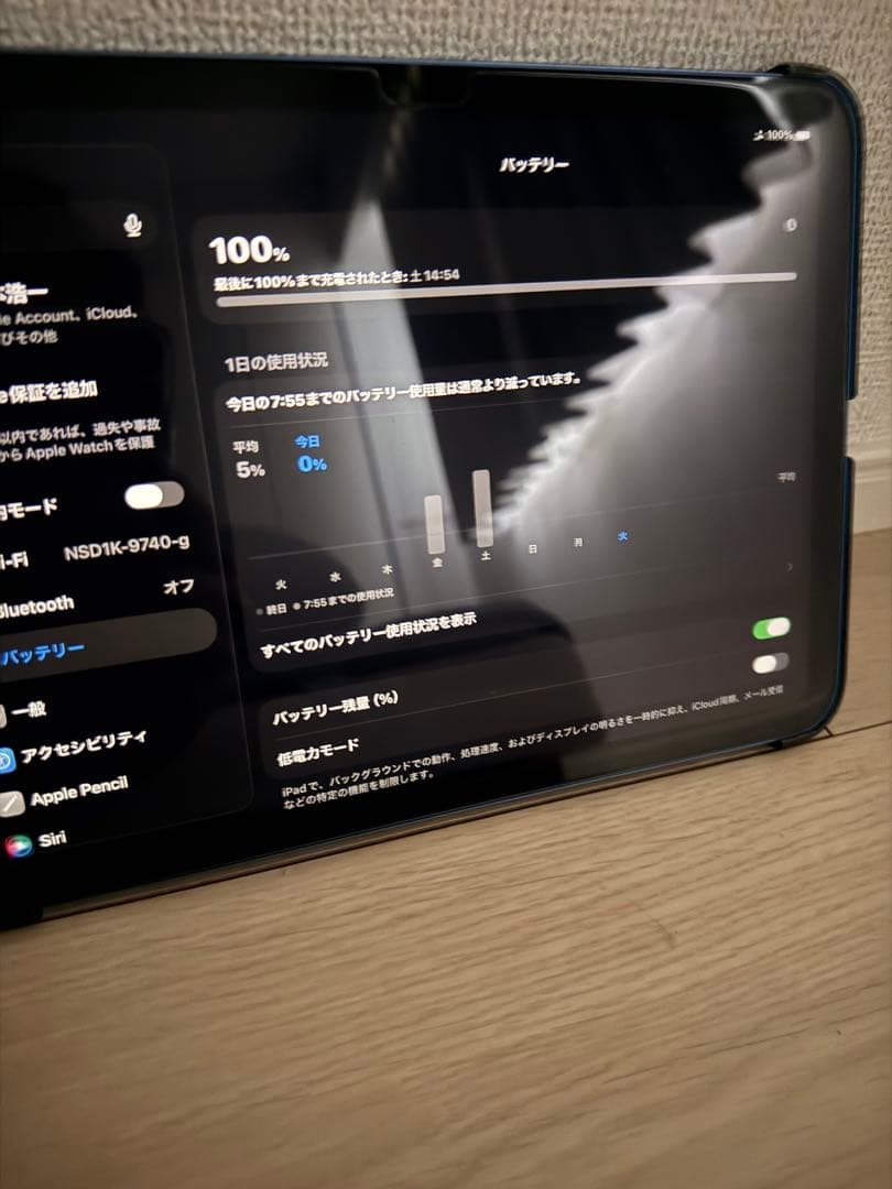 美品Apple iPad 63G 10世代ブルーとカバー