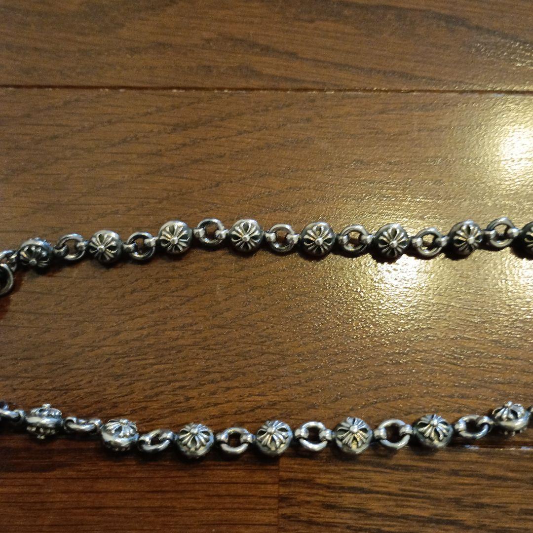 ウォレットチェーン　約55センチ　クロム　タイプ