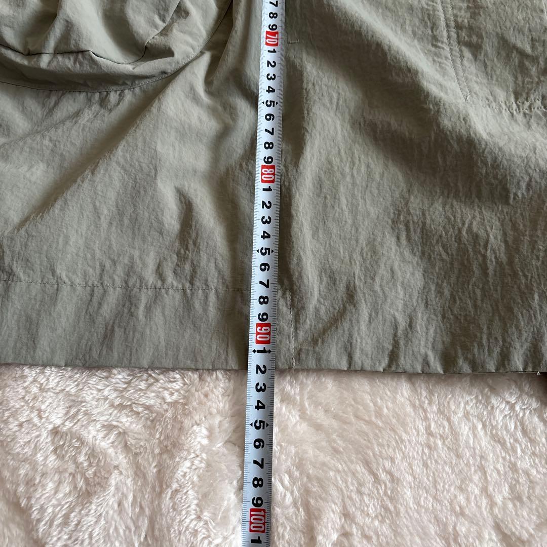 m-mefu センソユニコ　コート　ナイロン　ロング丈