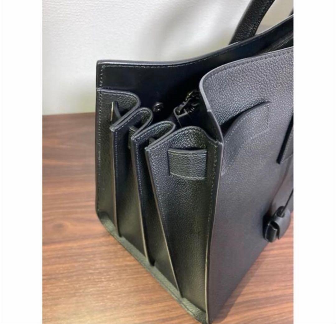 定価38万 美品 サンローラン サックドジュール ラージ ブラックマット