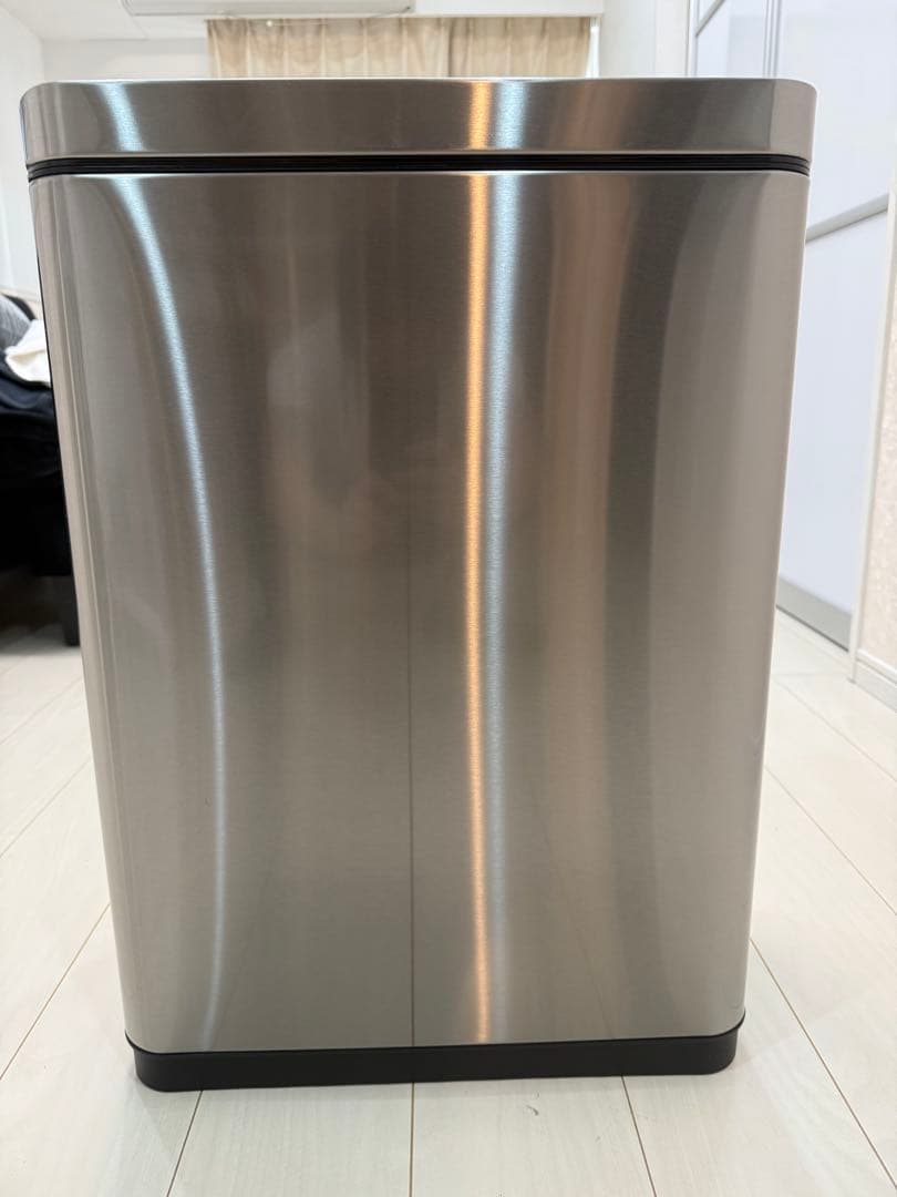 EKO 電動ゴミ箱　45L 自動開閉　両開きタイプ　ステンレス