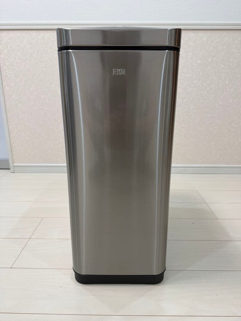 EKO 電動ゴミ箱　45L 自動開閉　両開きタイプ　ステンレス