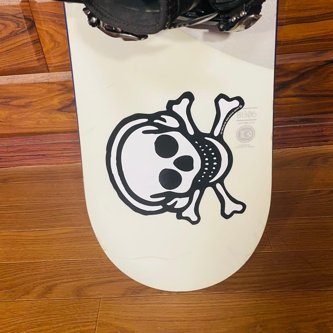 ❄️バートン　カスタム　スノーボード板　BURTONバイン付きセット　１５４ｃｍ