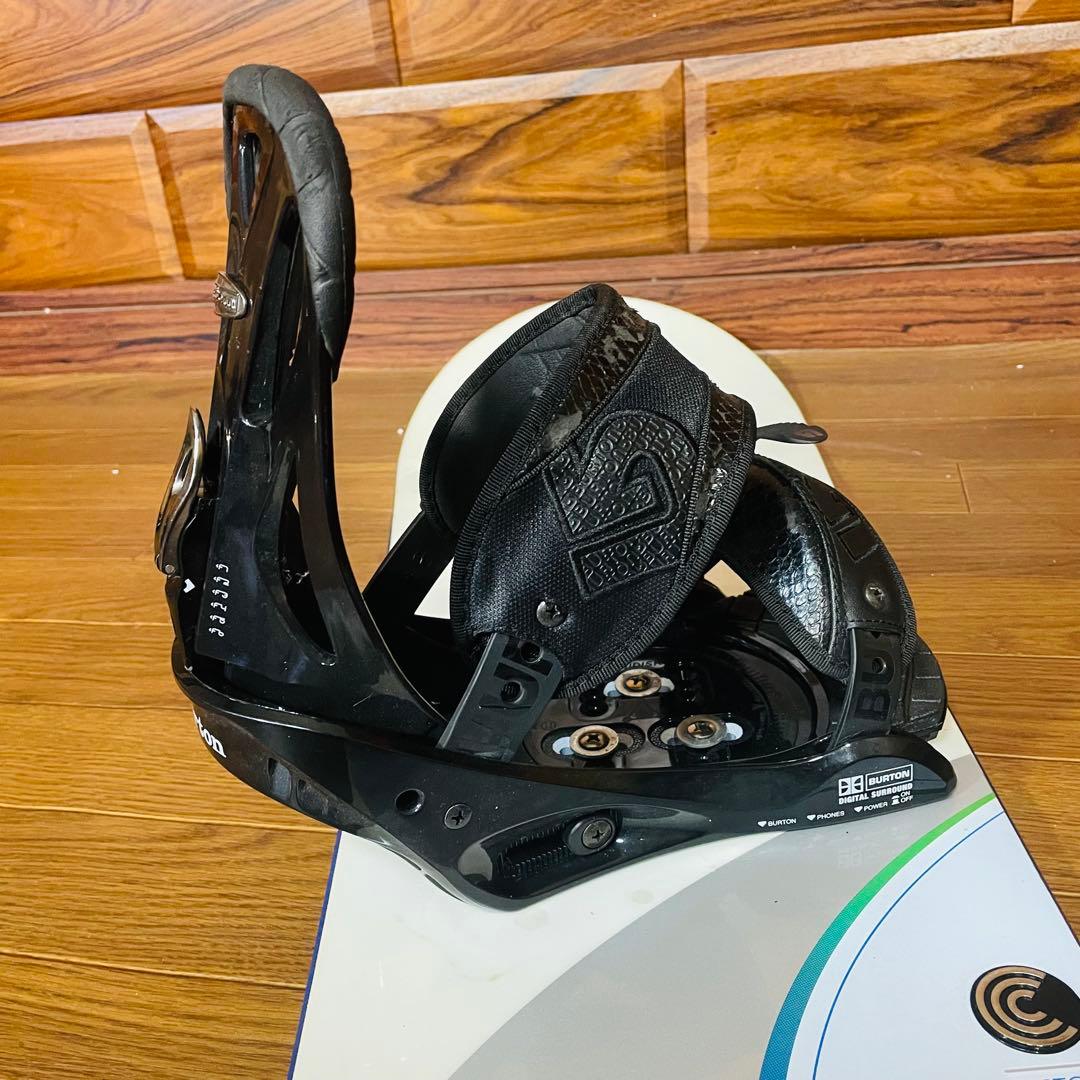 ❄️バートン　カスタム　スノーボード板　BURTONバイン付きセット　１５４ｃｍ