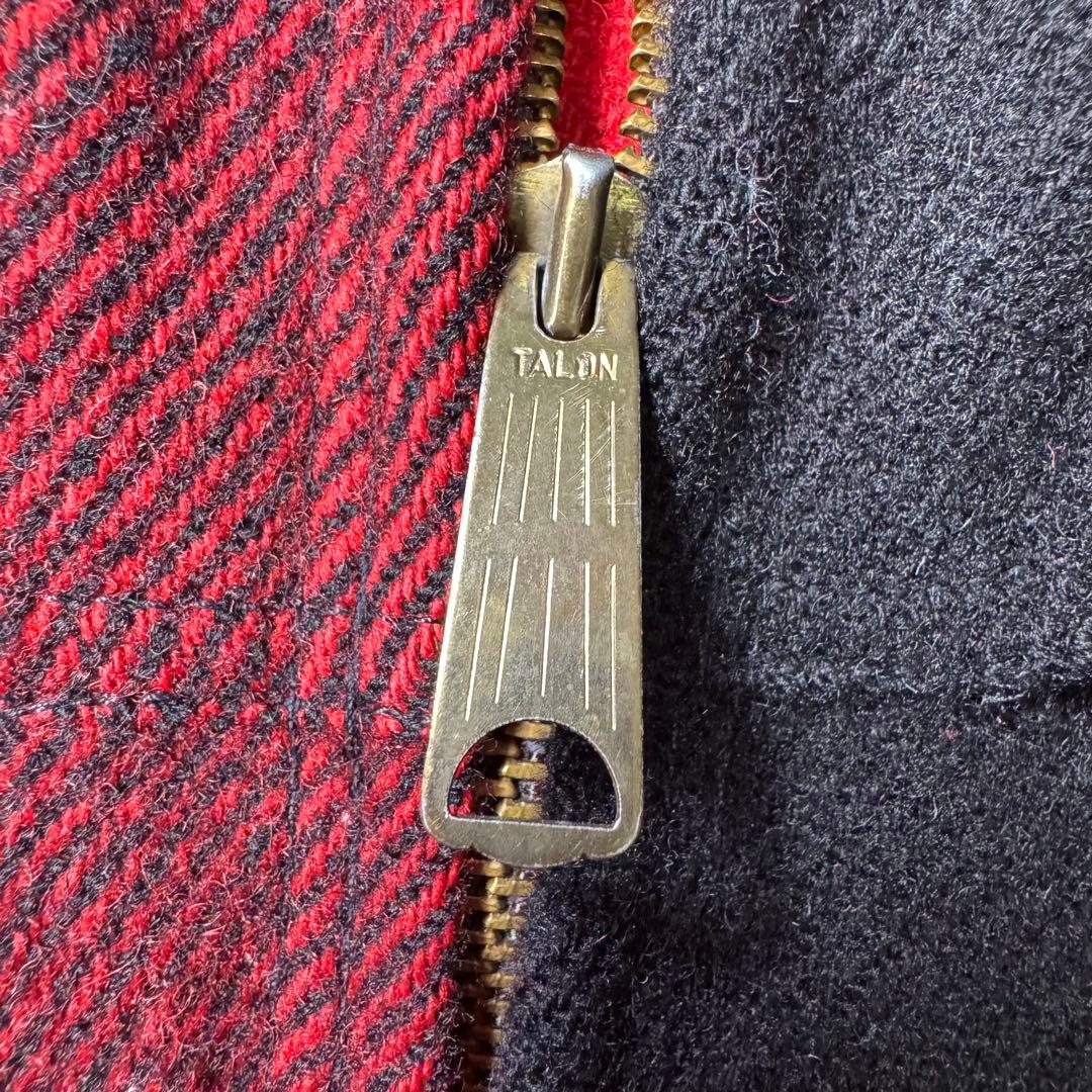 ☆【美品】80s USA製 L.L.Bean バッファローチェック TALON☆