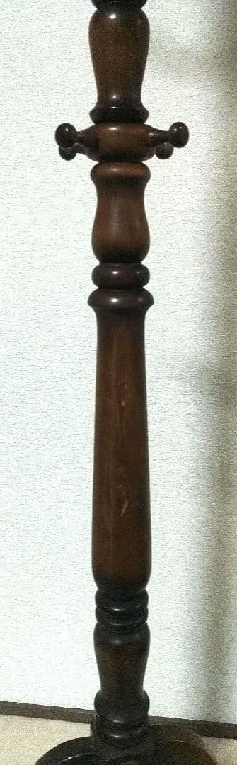 【カリモク】コロニアルハンガー　オールドカリモク アンティーク 木製