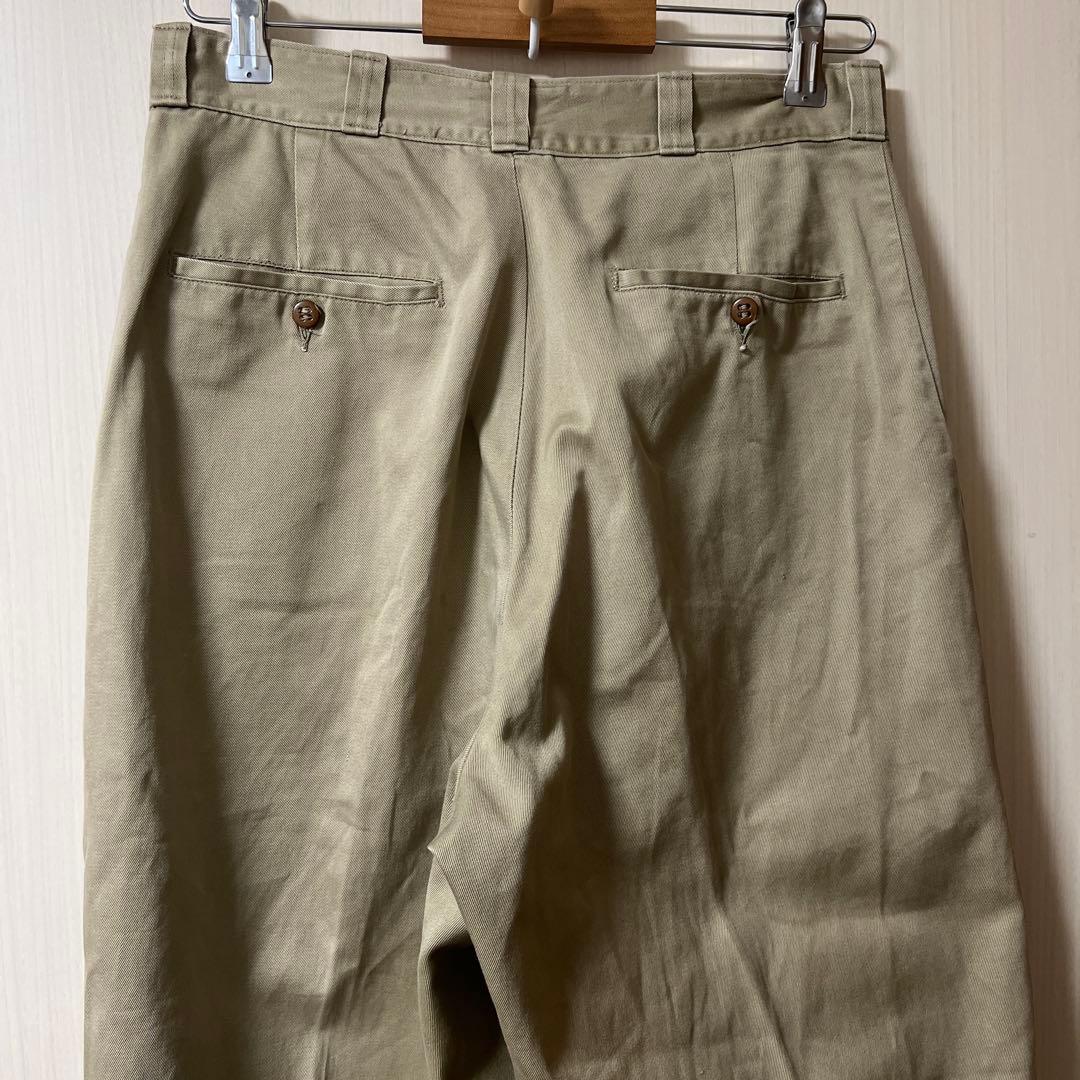 U.S.ARMY M-45 45カーキ　チノパンツ　50s 31×35