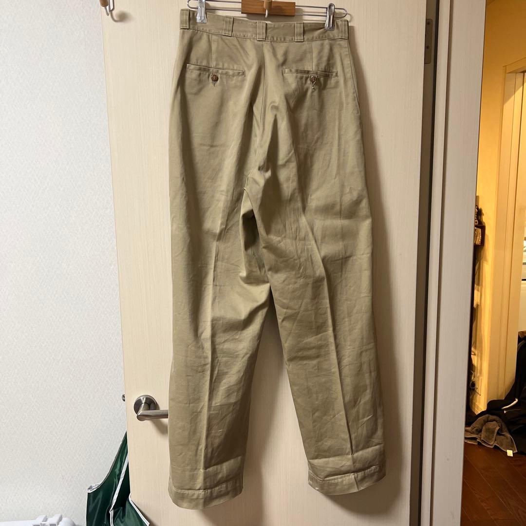 U.S.ARMY M-45 45カーキ　チノパンツ　50s 31×35