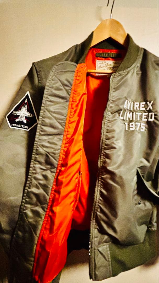 試着のみ　AVIREX アヴィレックス MA-1 フライトジャケット XL