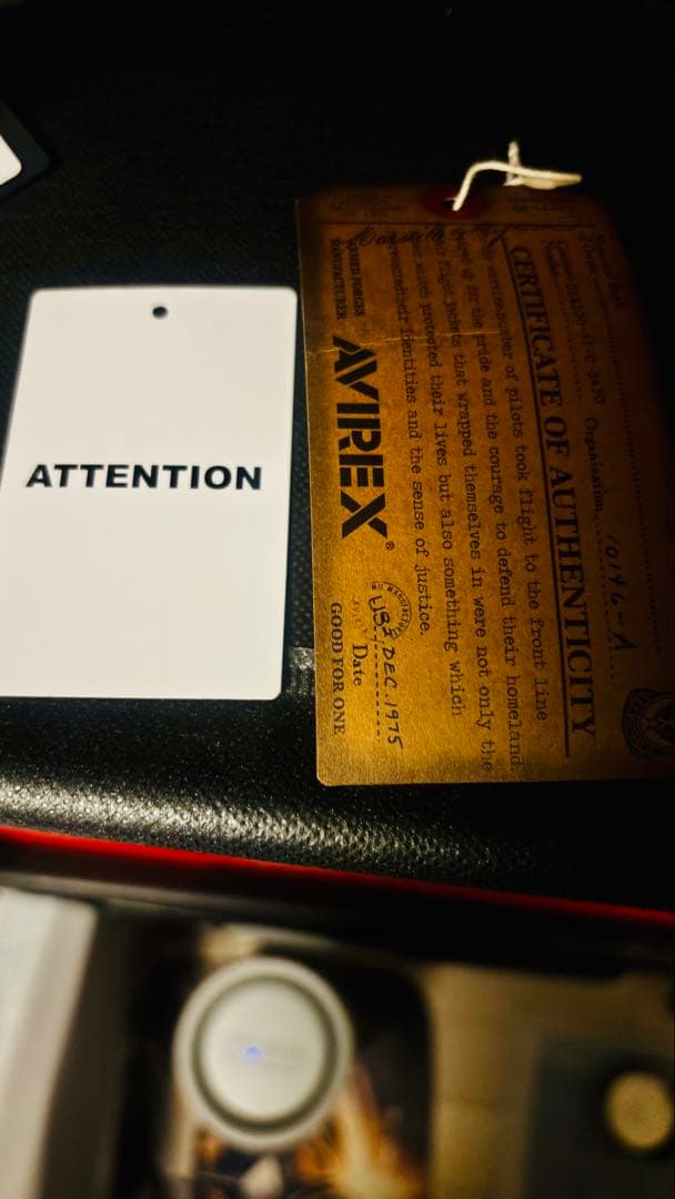 試着のみ　AVIREX アヴィレックス MA-1 フライトジャケット XL