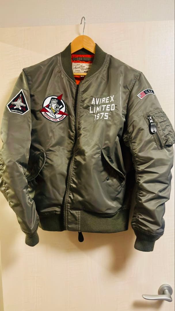 試着のみ　AVIREX アヴィレックス MA-1 フライトジャケット XL