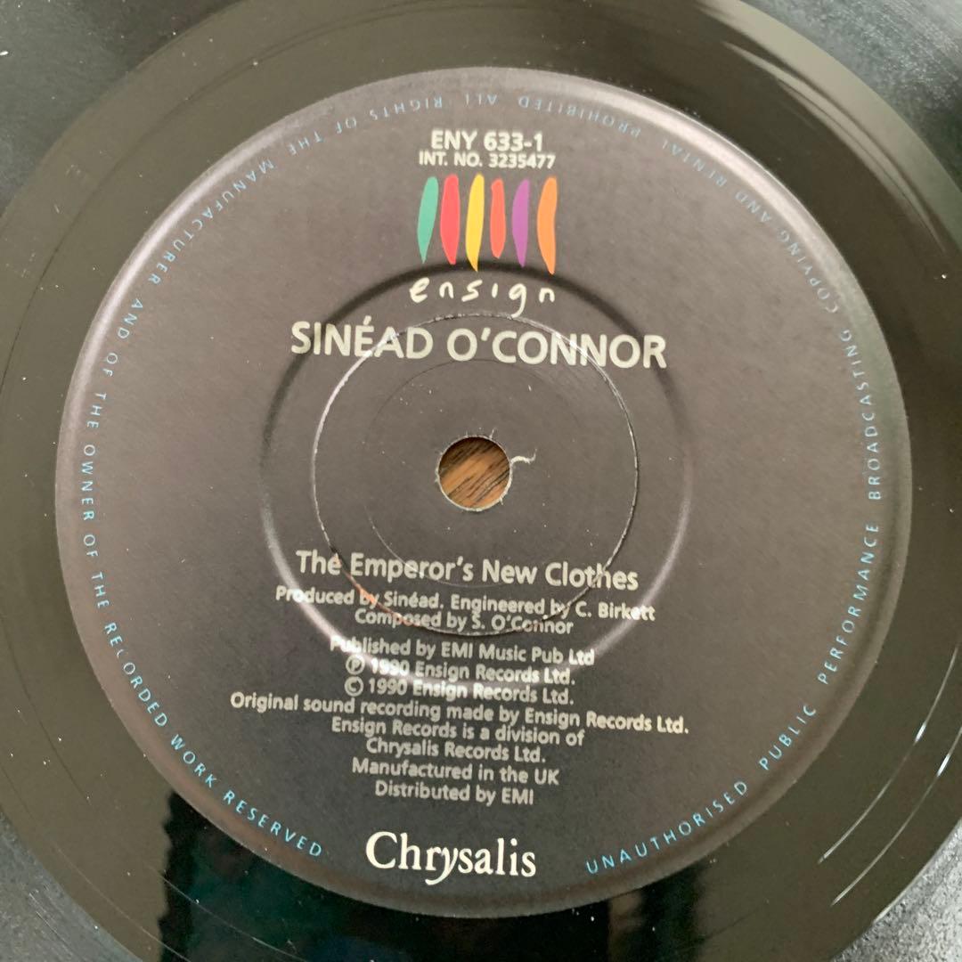 シネイド・オコナー Emperor's New Clothes 7’レコード
