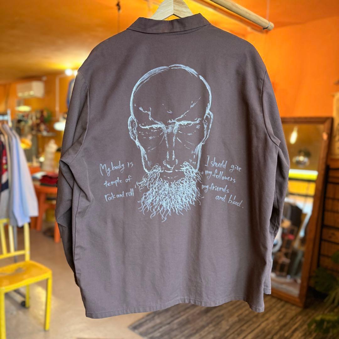 【70s】 GG ALLIN フランス製Kidur ブラウン カバーオール