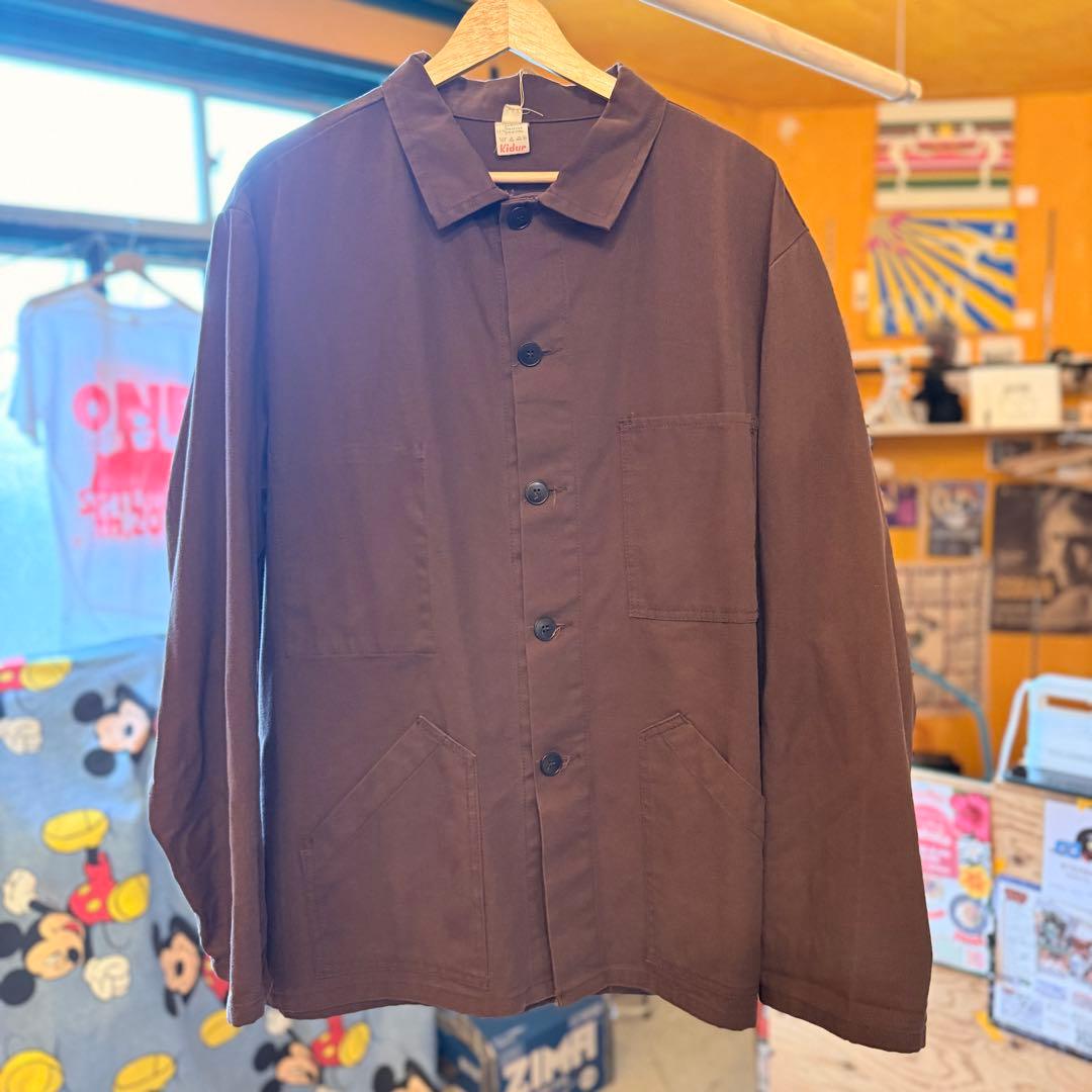 【70s】 GG ALLIN フランス製Kidur ブラウン カバーオール