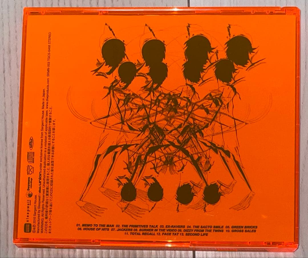 廃盤CD zach hill face tat