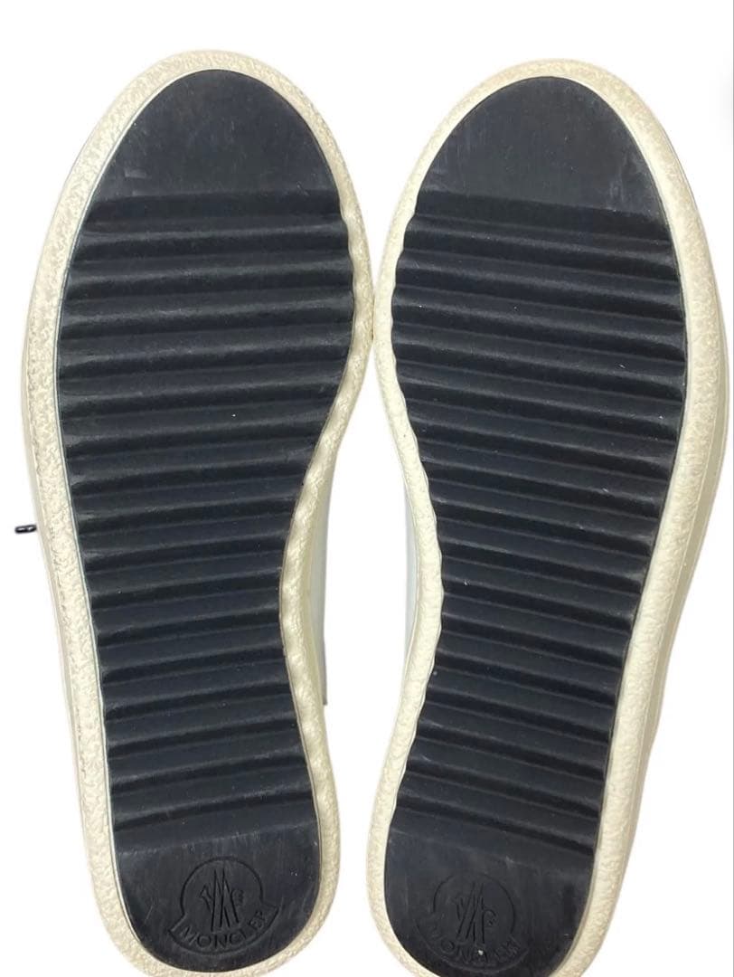 靴 MONCLER MRS.MONCLER Leather Sneaker 36