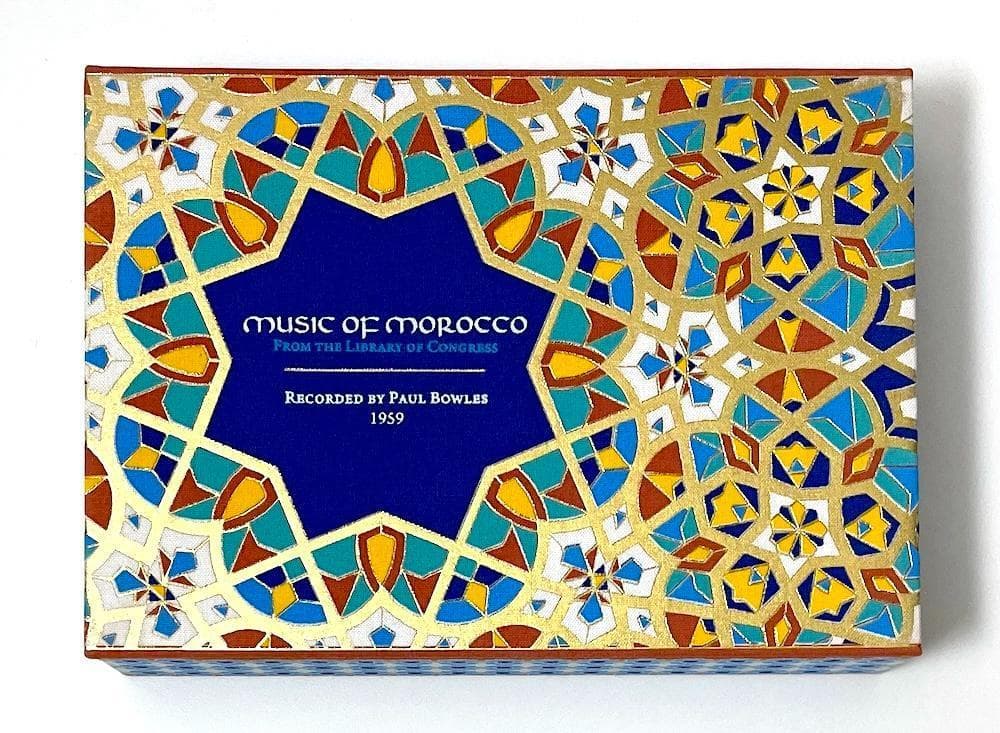 廃盤 CD BOX MUSIC OF MOROCCO PAUL BOWLES