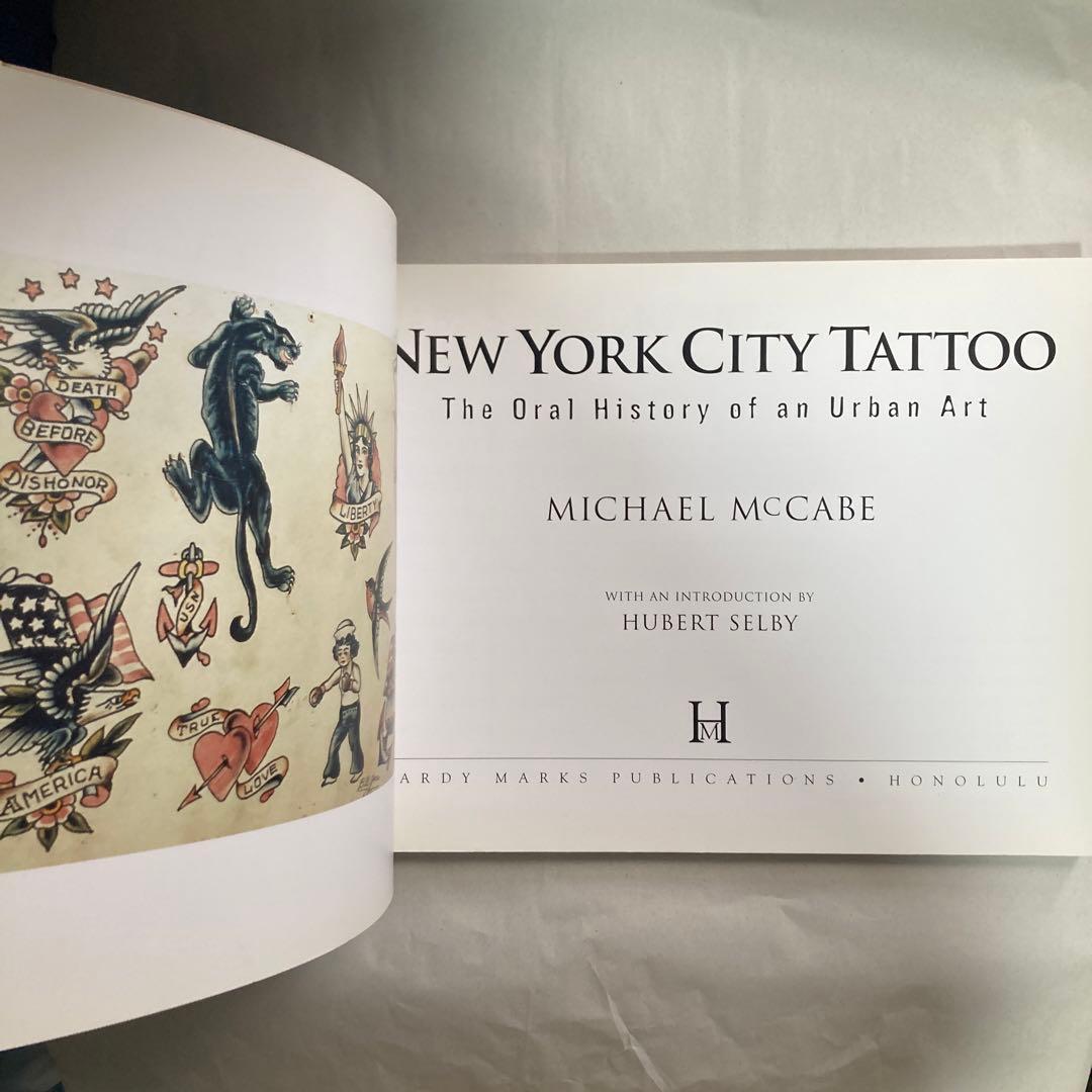 New York City Tattoo アメリカ　刺青　洋書　英語　匿名配送