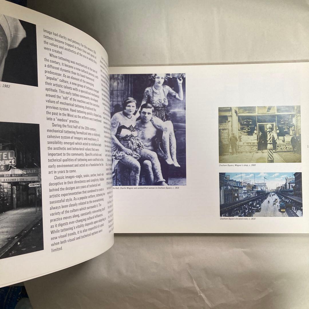 New York City Tattoo アメリカ　刺青　洋書　英語　匿名配送