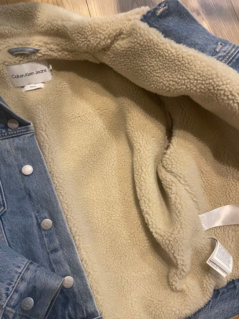   クラッシックボアデニムジャケット