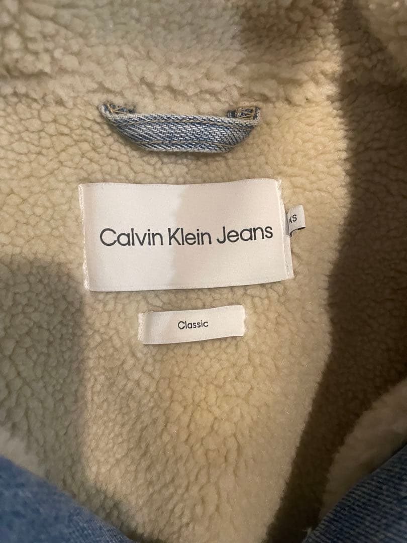   クラッシックボアデニムジャケット