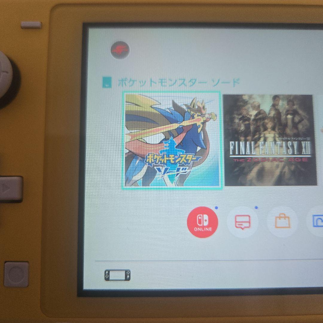 美品 Nintendo switch lite イエロー