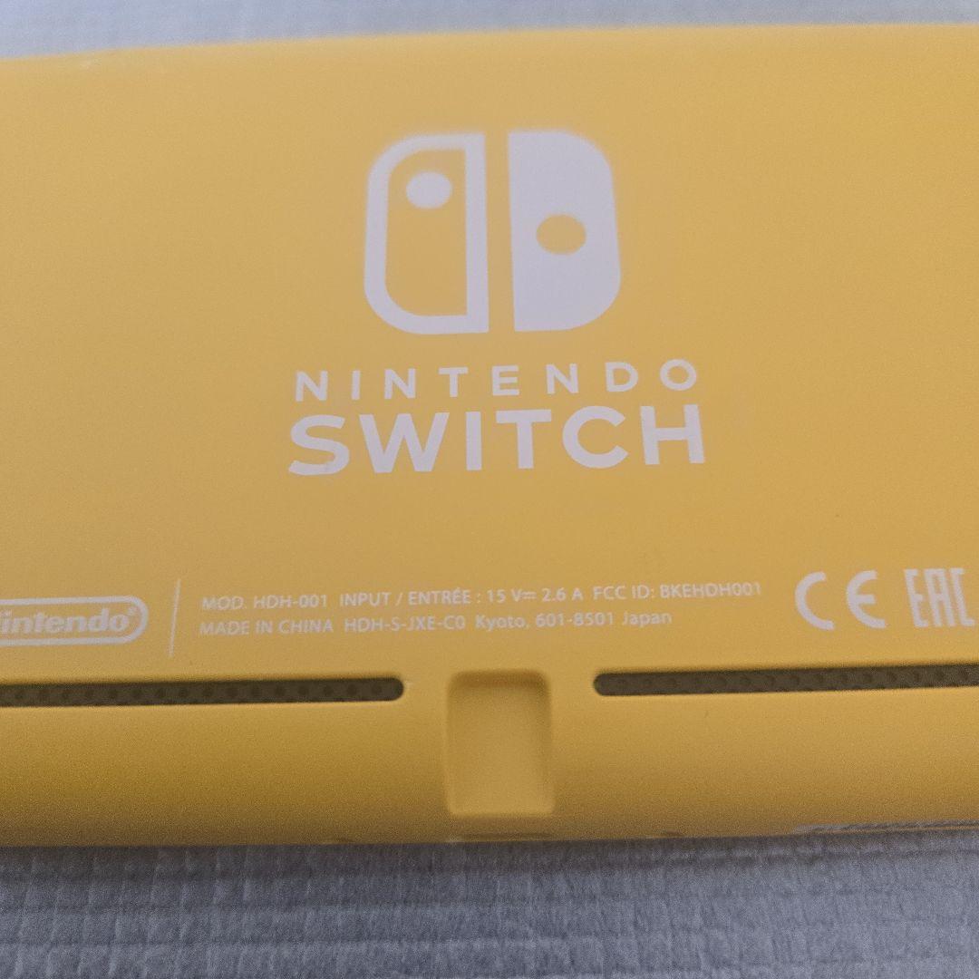 美品 Nintendo switch lite イエロー