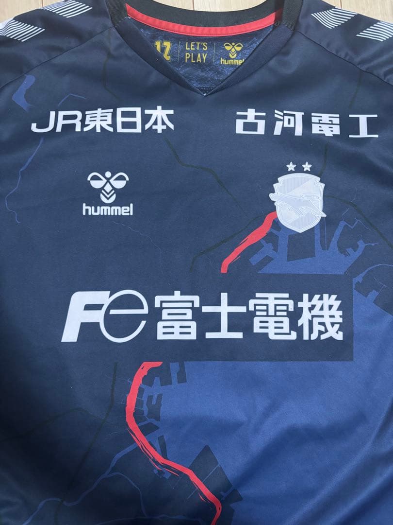 ジェフ千葉　hummel25限定ユニフォーム