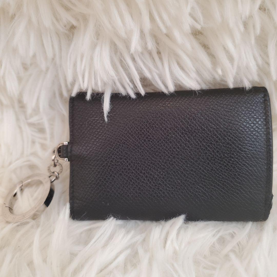 ⭐美品⭐BVLGARI　現行　ブラックレザーキーケース