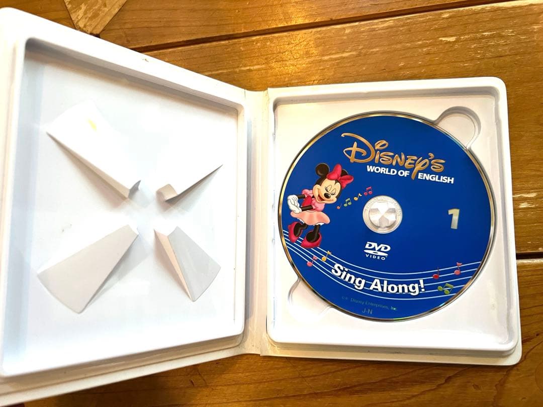 DWE ディズニー英語システム　シングアロングDVD 1-12セット
