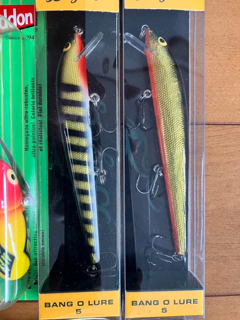 未使用　アメリカンルアー11個セット(へドン、バグリー、ストーム他)