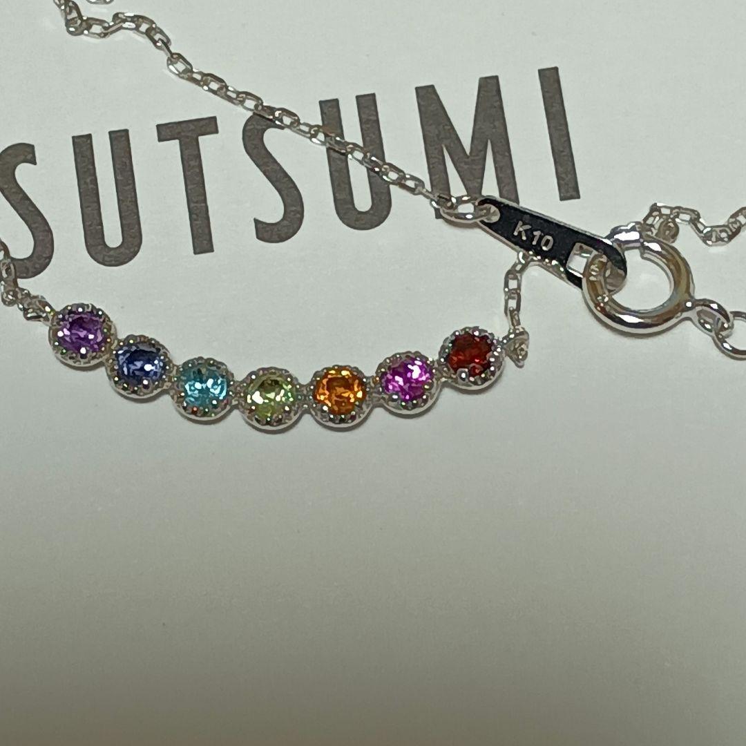 K10 WG マルチストーンネックレス